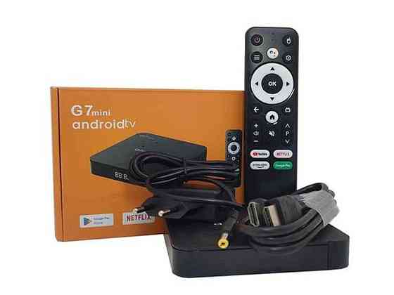 Медіаплеєр G7 mini 216 androidTV Android 11 Amlogic S905W2 ТМ TECHNOSAT Київ