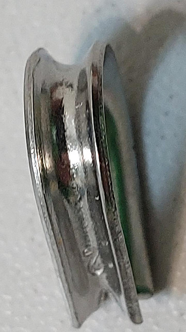 Коуш троса "GoralMet" 2 мм з нержавіючої кислотостійкої сталі AISI 316 Киев - изображение 3