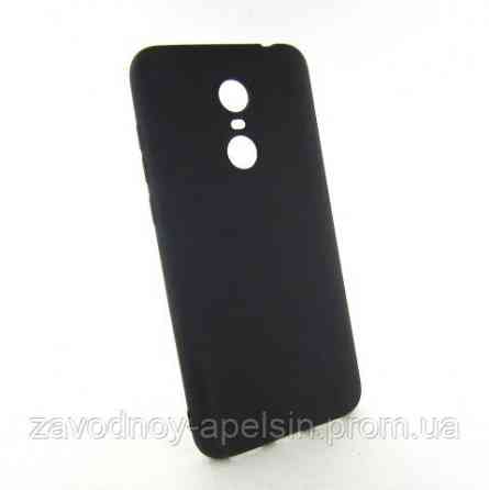 Xiaomi Redmi 5 plus 5+ чехол черный soft touch Одесса