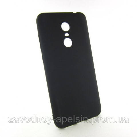 Xiaomi Redmi 5 plus 5+ чохол чорний soft touch Одеса - фото 1
