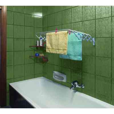 Сушарка для білизни Gimi Brio Super 120 настінна 6 м (156051) (928577) Вінниця