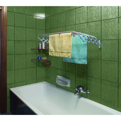 Сушарка для білизни Gimi Brio Super 120 настінна 6 м (156051) (928577) Вінниця - фото 3