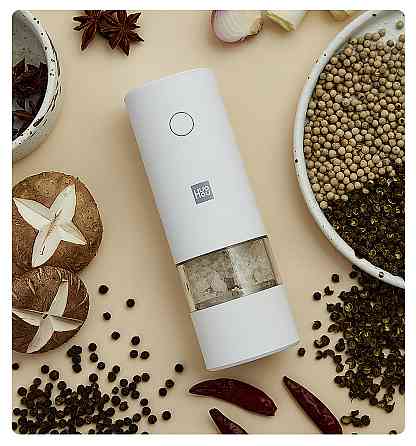 Акумуляторний млин для спецій Xiaomi HuoHou Electric Grinder RECHARGEABLE (HU0201) White Чернівці