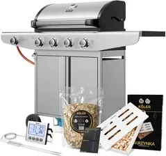 Гриль Zestaw do wędzenia grill gazowy koler relish v1 silver – standard Киев - изображение 1