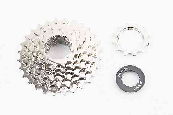 Касета 7зв. 12.14.16.18.21.24.28Т, хром CS-718 Київ