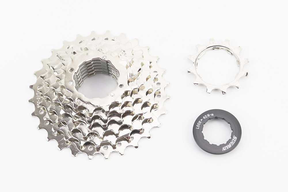 Касета 7зв. 12.14.16.18.21.24.28Т, хром CS-718 Київ - фото 1