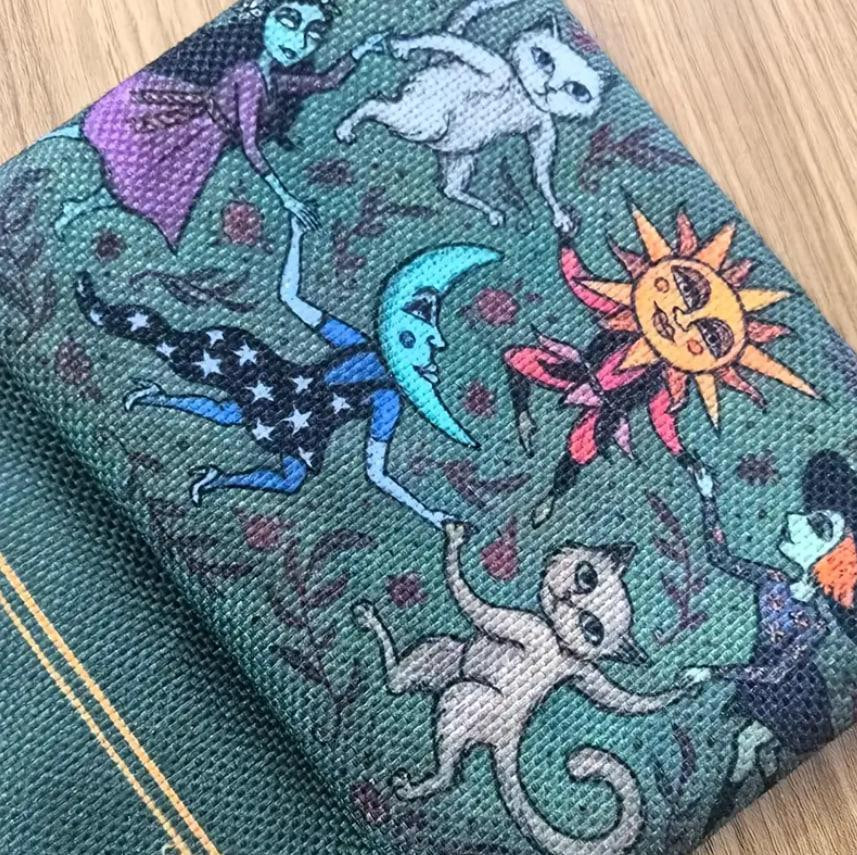 Сумка для Таро с мистическим узором в виде Луны и Солнца, чехол для карт Таро 38*17 см. Киев - изображение 3