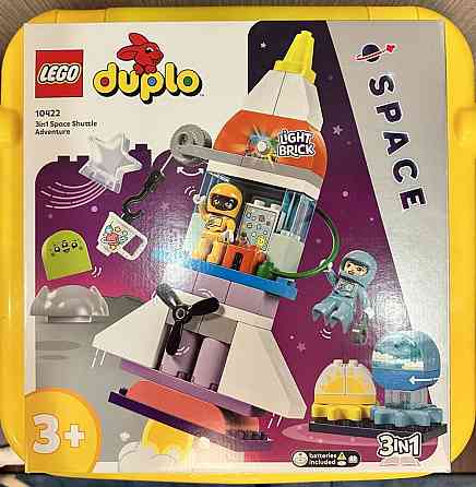 Конструктор LEGO Duplo Приключения на космическом шаттле 3-в-1 (10422) 3+ Киев