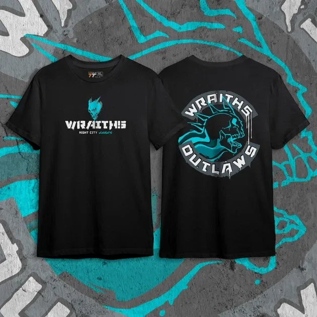 Футболка для подростка мальчика с принтом Cyber Punk Wraith140 Cla140140ic Размер 160 Anime11053 Днепр - изображение 1