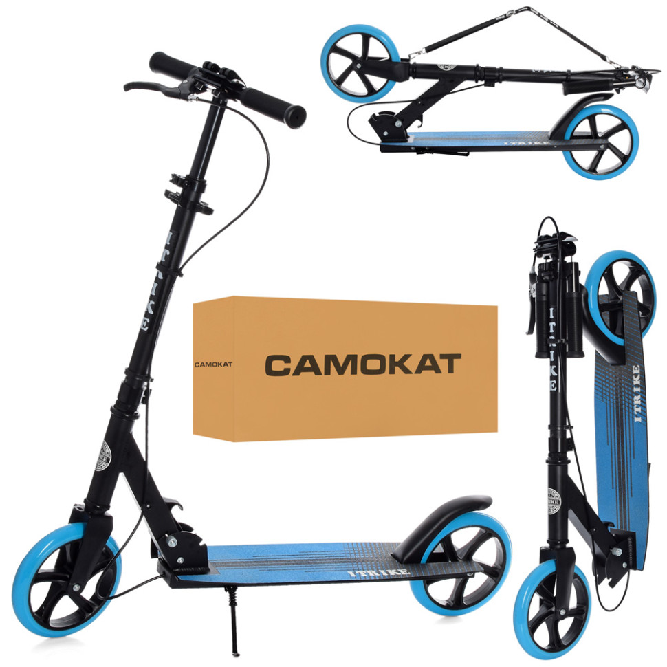 Самокат дитячий iTrike SR 2-049-1-BBL складаний Вінниця - фото 1