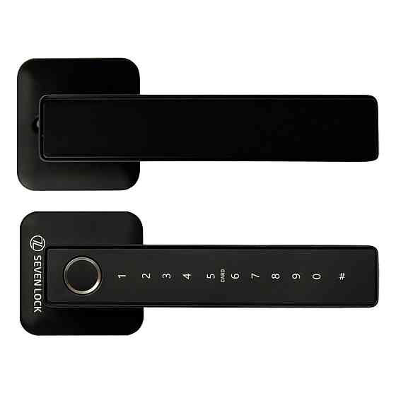 Умный дверной биометрический замок SEVEN LOCK SL-7738BF Киев