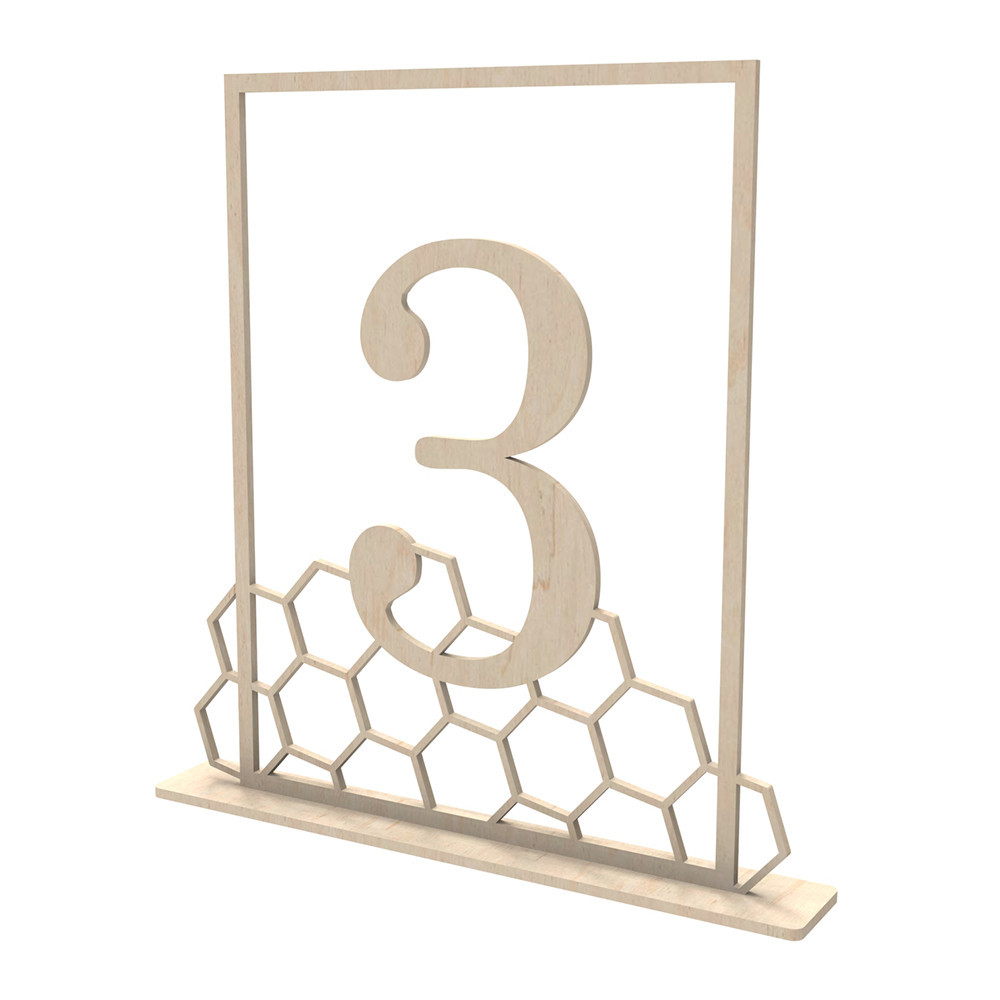 Номерки деревянные настольные 20х15 см Киев - изображение 3