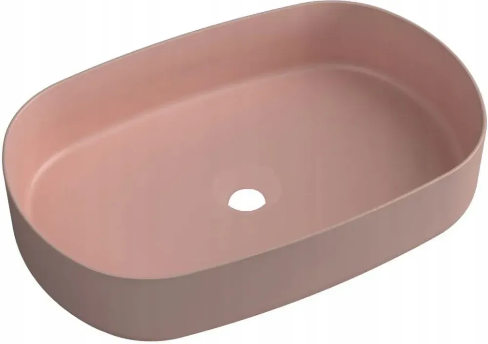 Раковина  Sapho Infinity Salmon 55X36Cm (10Nf650552S) Київ - фото 1