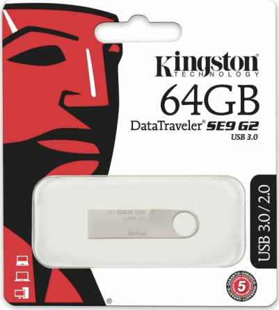 USB флеш накопитель Kingston SE9 64Gb (DTSE9H) (Гарантия 3года) Днепр