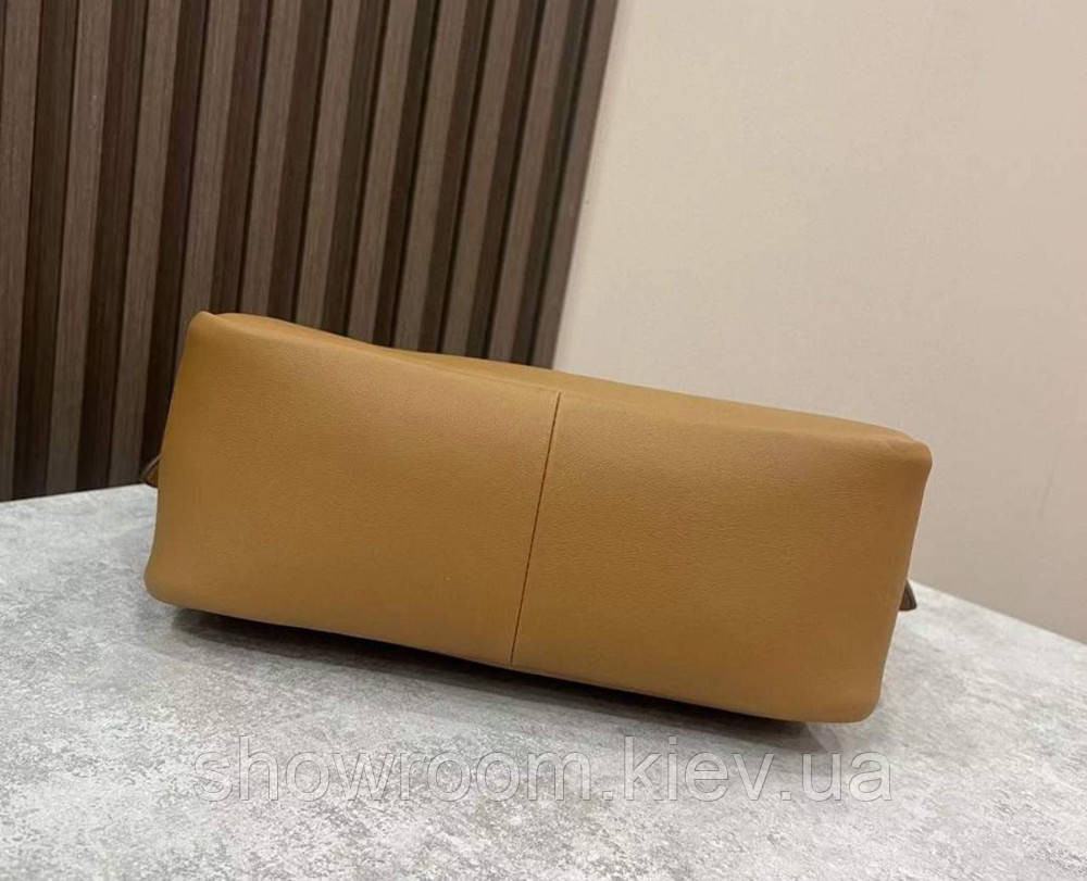 Жіноча брендова шкіряна сумочка Pr0822 коричнева Київ - фото 3