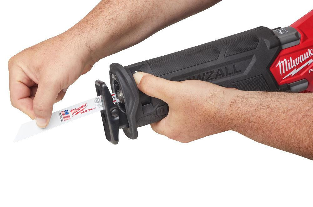 Пила шабельна акумуляторна безщіткова MILWAUKEE M18 FSZ-0 (каркас) + M18 B5 подарунок Одеса - фото 2