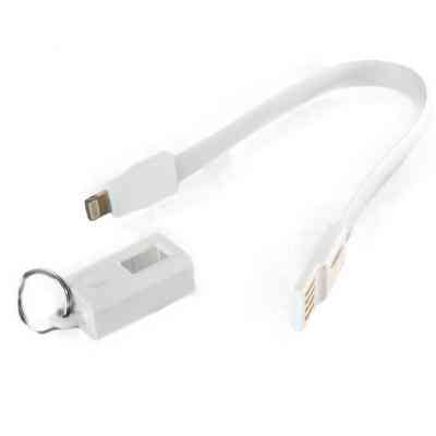 Дата кабель USB 2.0 AM to Lightning 0.18m white Extradigital (KBU1789) Вінниця