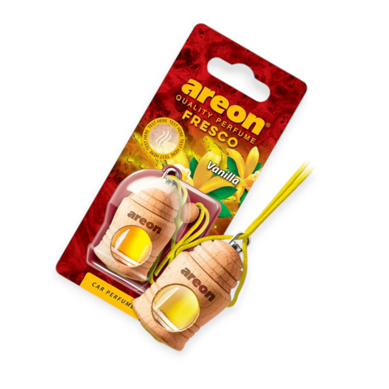 Ароматизатор на зеркало жидкий 8мл areon fresco бут.+корок 