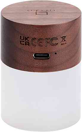 Портативний світильник на акумуляторі Lemelia, Gingko (Англія), дерево горіх Ровно