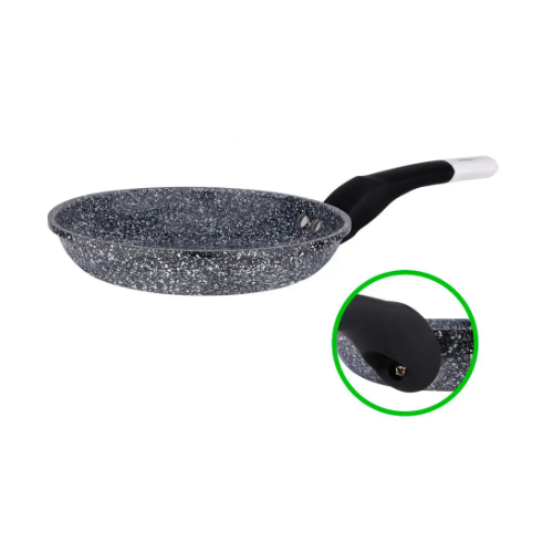 QD-F0324   Сковорода d.24 см  h.5,5 см алюм. без/кр 7615108000 Житомир