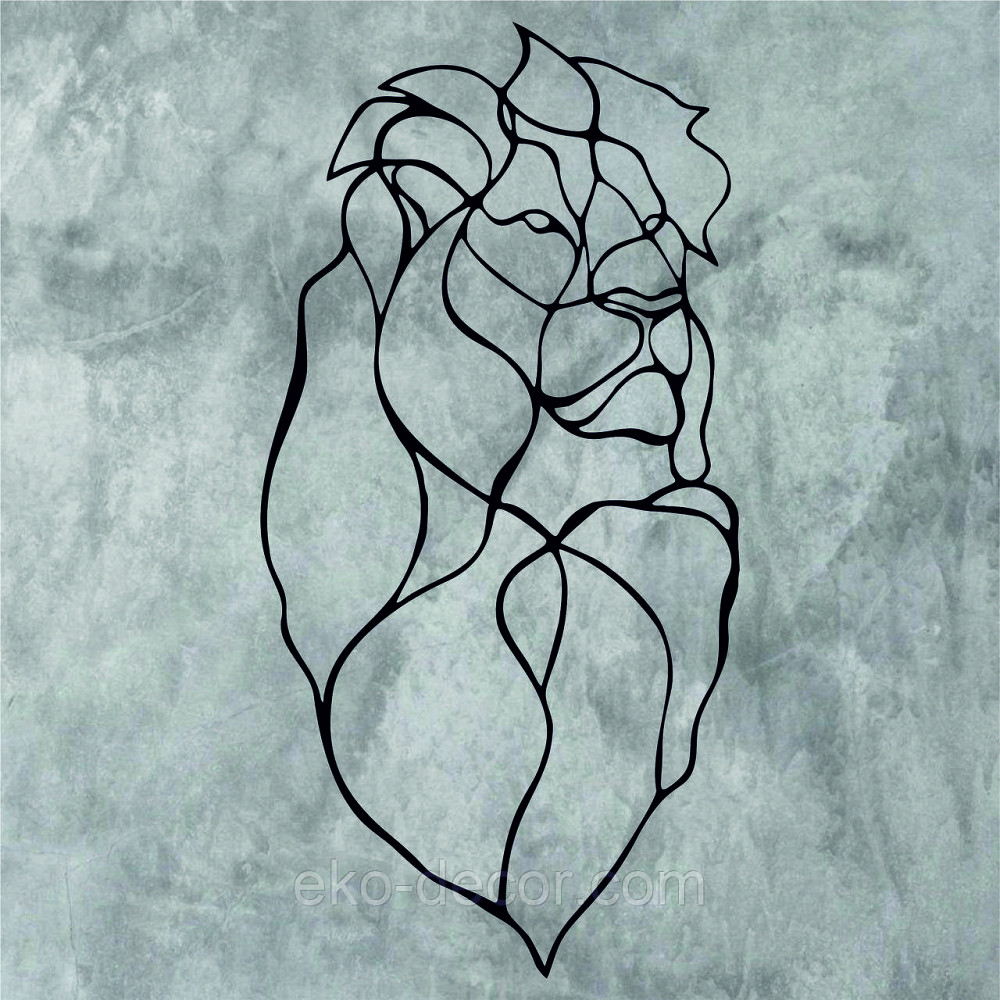 Настенный декор Панно «Лев» Декор на стену Киев - изображение 5