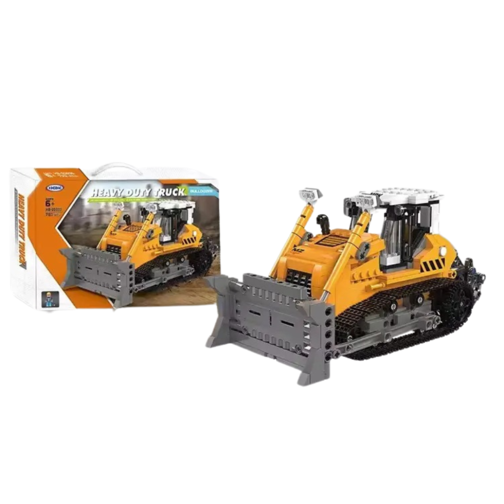 Конструктор дитячий ігровий бульдозер.Будівельна техніка на 703 деталей Кам'янець-Подільський - фото 1