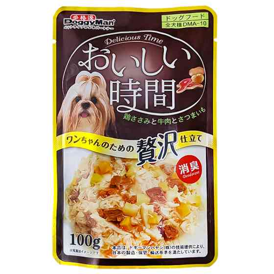 DoggyMan Low Fat Chicken & Beef ДОГГИМЕН КУРИЦА С ГОВЯДИНОЙ в желе консервы для собак, влажный корм, пауч 100г Киев