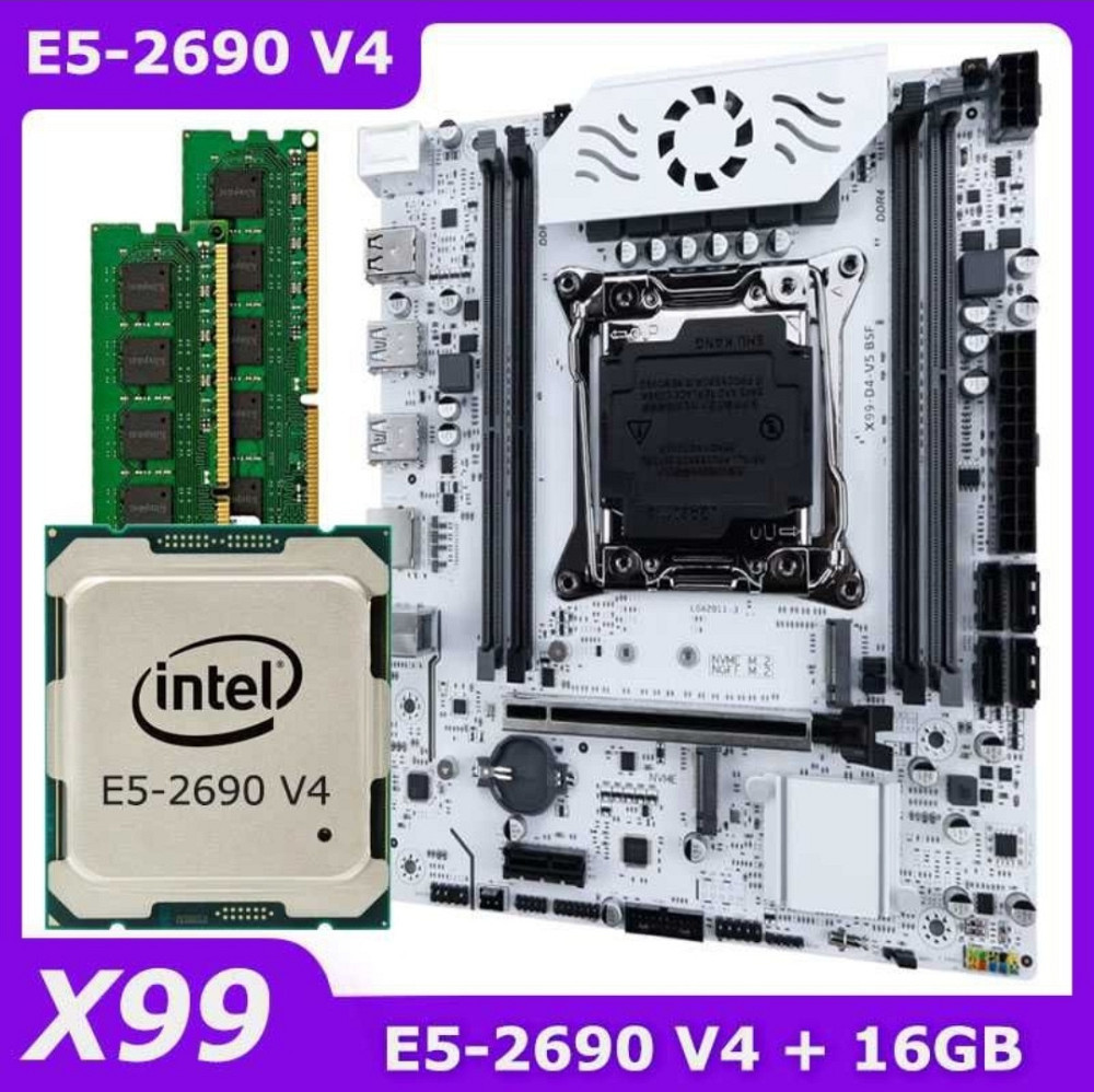 SOYO X99 D4 / E5-2690 v4 / 16 gb ddr4. Київ - фото 3