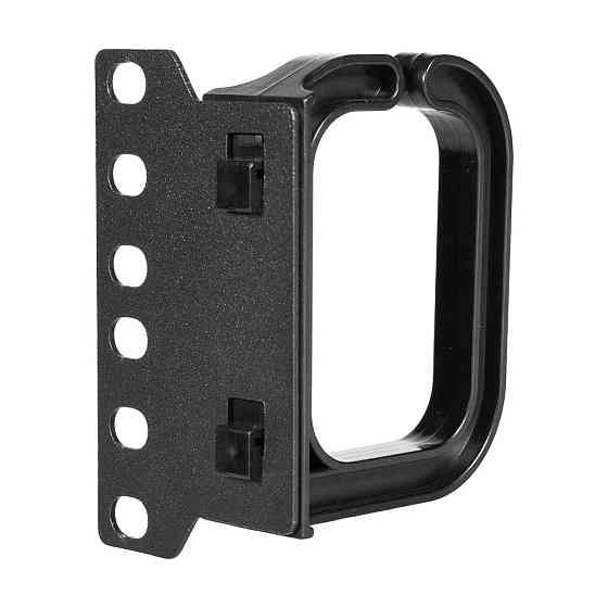 Кабельний організатор-кільце Trinix TRX-2U/CM-R Black для комутаційної шафи 19