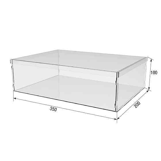 Коробка акриловая EKOSTAR 350х200х100 Киев