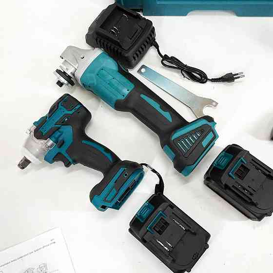 Набір 2 в 1 шуруповерт + гайковерт в валізі FO-626 2 акумулятори Київ