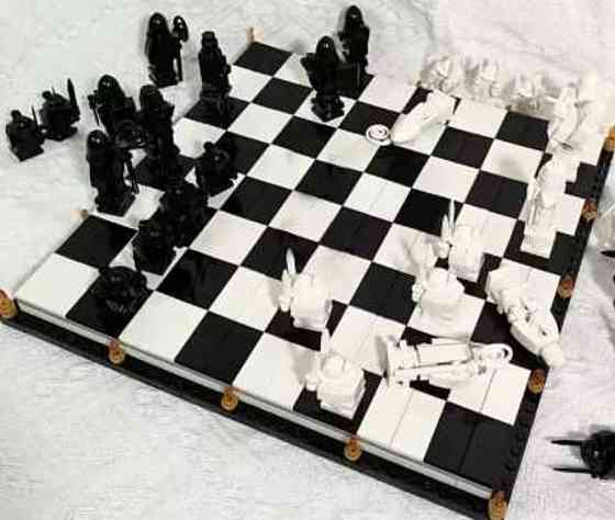 Конструктор Harry Potter Wizard's Chess совместим с Lego 876 деталей. Харьков