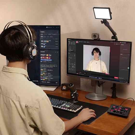 Контроллер для стрима визуальная клавиатура/панель/хаб Stream Deck Dock Ulanzi D200H Киев