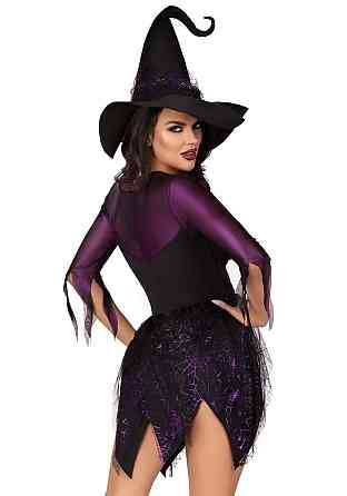 Костюм відьми Leg Avenue Mystical Witch S, сукня, капелюх Sex Aura Київ