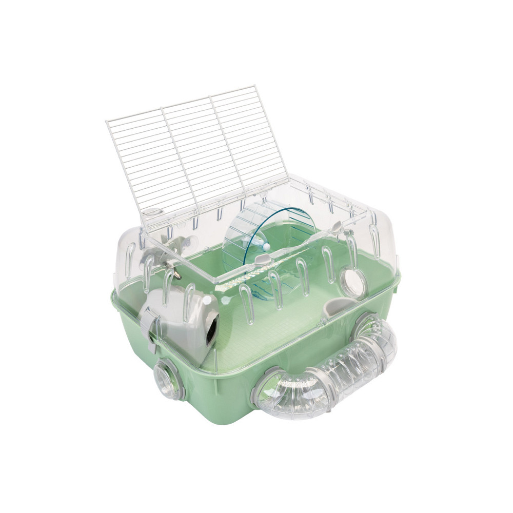 Клетка для хомяков и грызунов с игровыми тоннелями Ferplast Combi 1 (Ферпласт Комби 1) Зеленый Запорожье - изображение 3