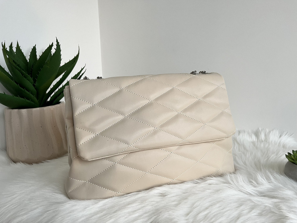 Женская сумка конверт клатч молодежная ручки трансформеры Турция женские сумочки и клатчи сумочка Крохатушка Бежевый Киев - изображение 3