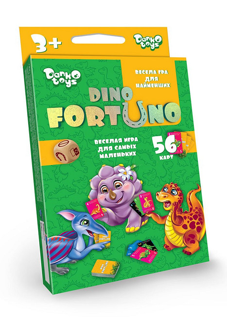 Розвиваюча настільна гра "Dino Fortuno" (32), шт Київ - фото 1