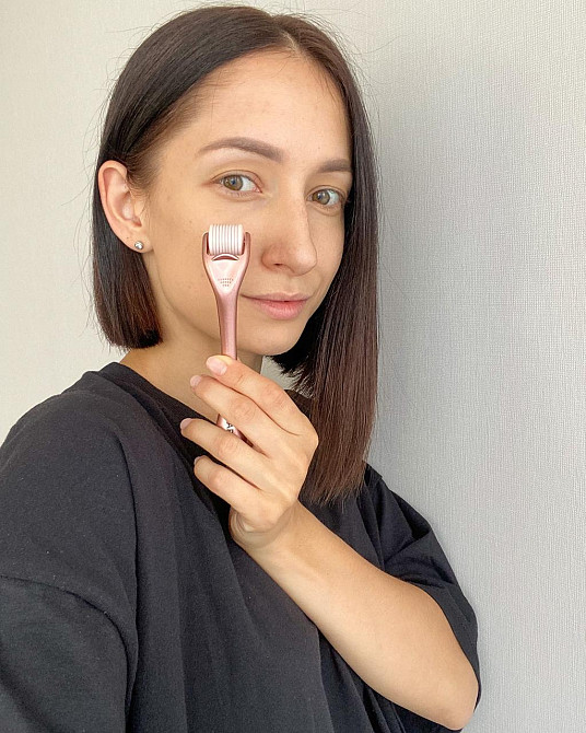 Регенеруюча сироватка з біо-ретинолом та скваланом + Мезороллер для обличчя Київ - фото 4