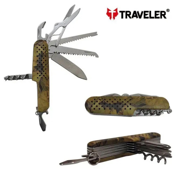 Мультитул швейцарский Traveler K-5011-G-40 Днепр