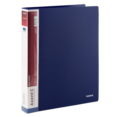 Папка на кольцах Axent А4 с 4-мя кольцами 700 мкм 35 мм Синяя (1208-02-A) Винница - изображение 1