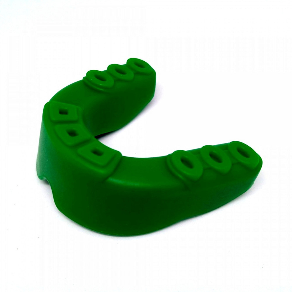 Капа боксерська POWER MG-011 Вишнёвое - изображение 2