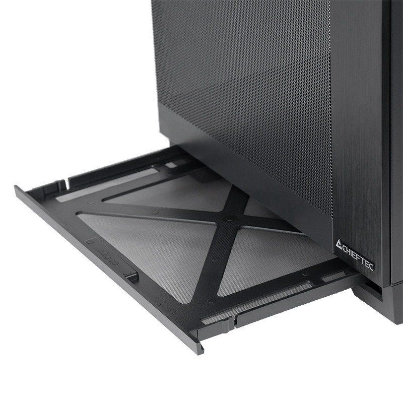 Корпус Chieftec VISIO AIR GM-30B-M-OP ATX, без БЖ, Black Вінниця - фото 8