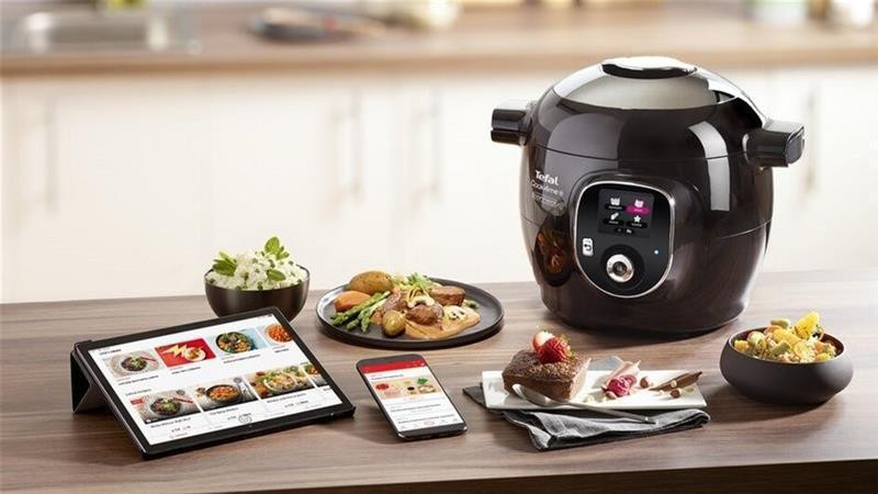 Мультиварка-скороварка Tefal Cook4me+ Connect CY855830 Нове Харків - фото 9