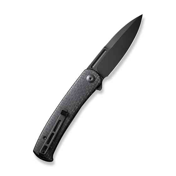 Ніж складаний туристичний Civivi Caetus Flipper, (8.8 см) Damascus / Carbon Fiber Київ