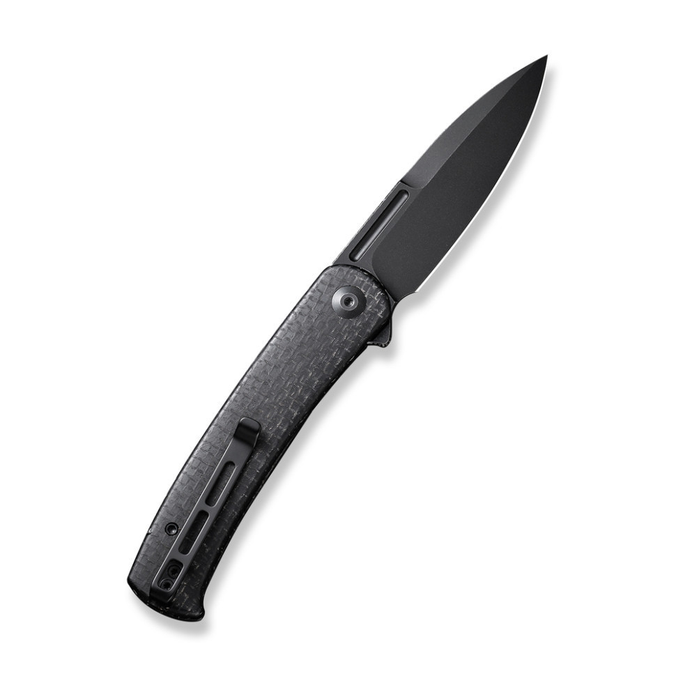Ніж складаний туристичний Civivi Caetus Flipper, (8.8 см) Damascus / Carbon Fiber Київ - фото 2