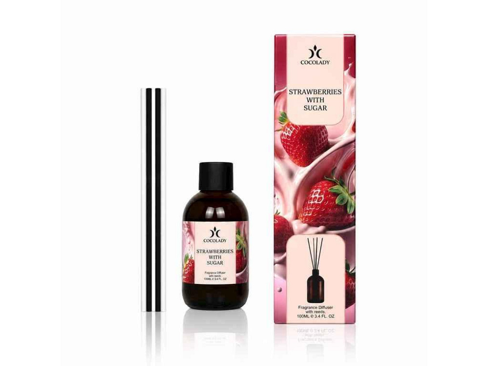 Діфузор для оселі STRAWBERRIES WITH SUGAR 100мл ТМ COCOLADY Київ - фото 1