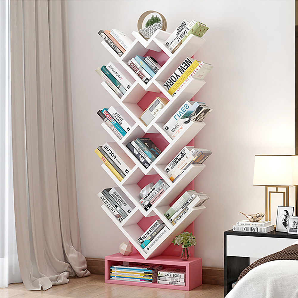 Книжковий стелаж "Рембрант 5" барбі-зефір Миколаїв - фото 1