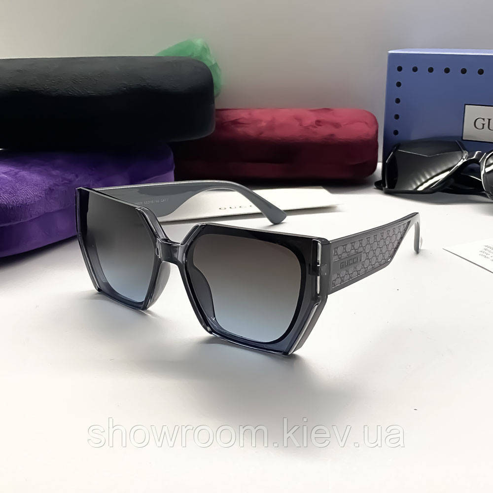 Жіночі сонцезахисні окуляри GG (29160) blue Київ - фото 1