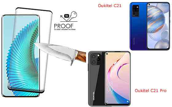 Захисне скло HyperGlass Pro для Oukitel C21, Oukitel C21 Pro – максимальна чутливість та захист Київ
