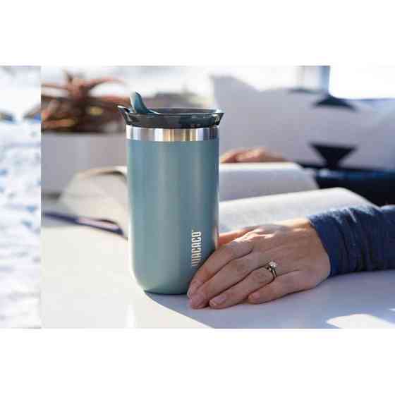 Термокухоль Wacaco Octaroma Lungo 300 мл, блакитний Київ